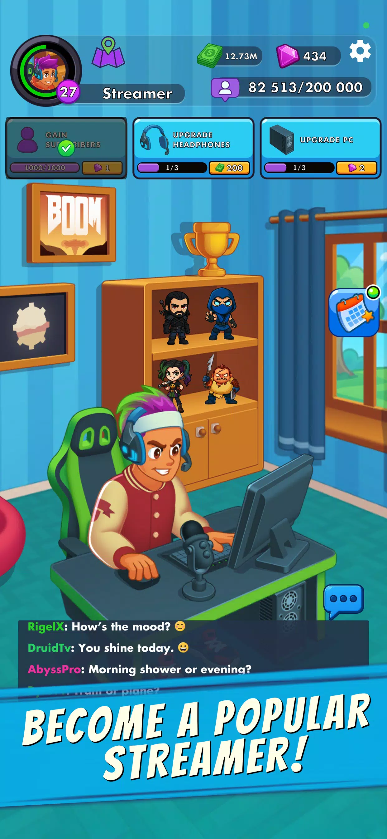 Be a Streamer: Stream Games Screenshot 1