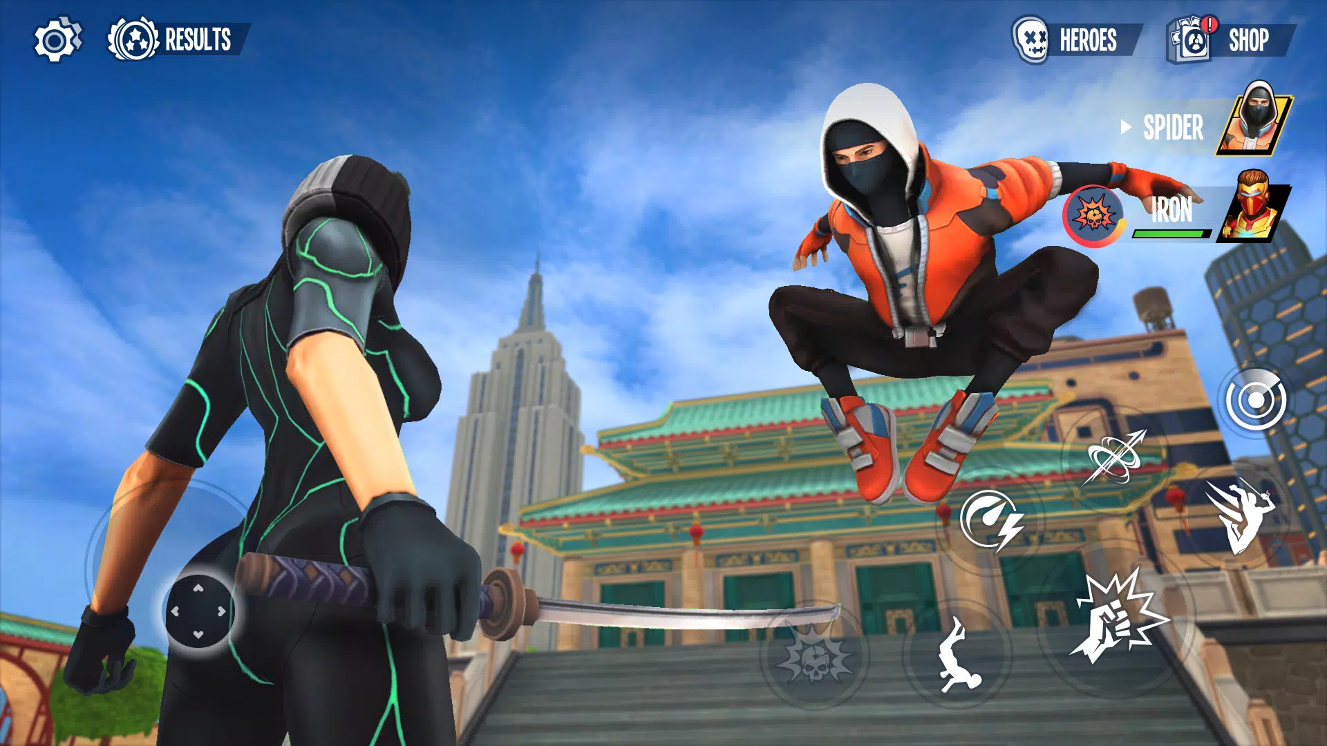 Spider Fighter: Action Game Screenshot 8
