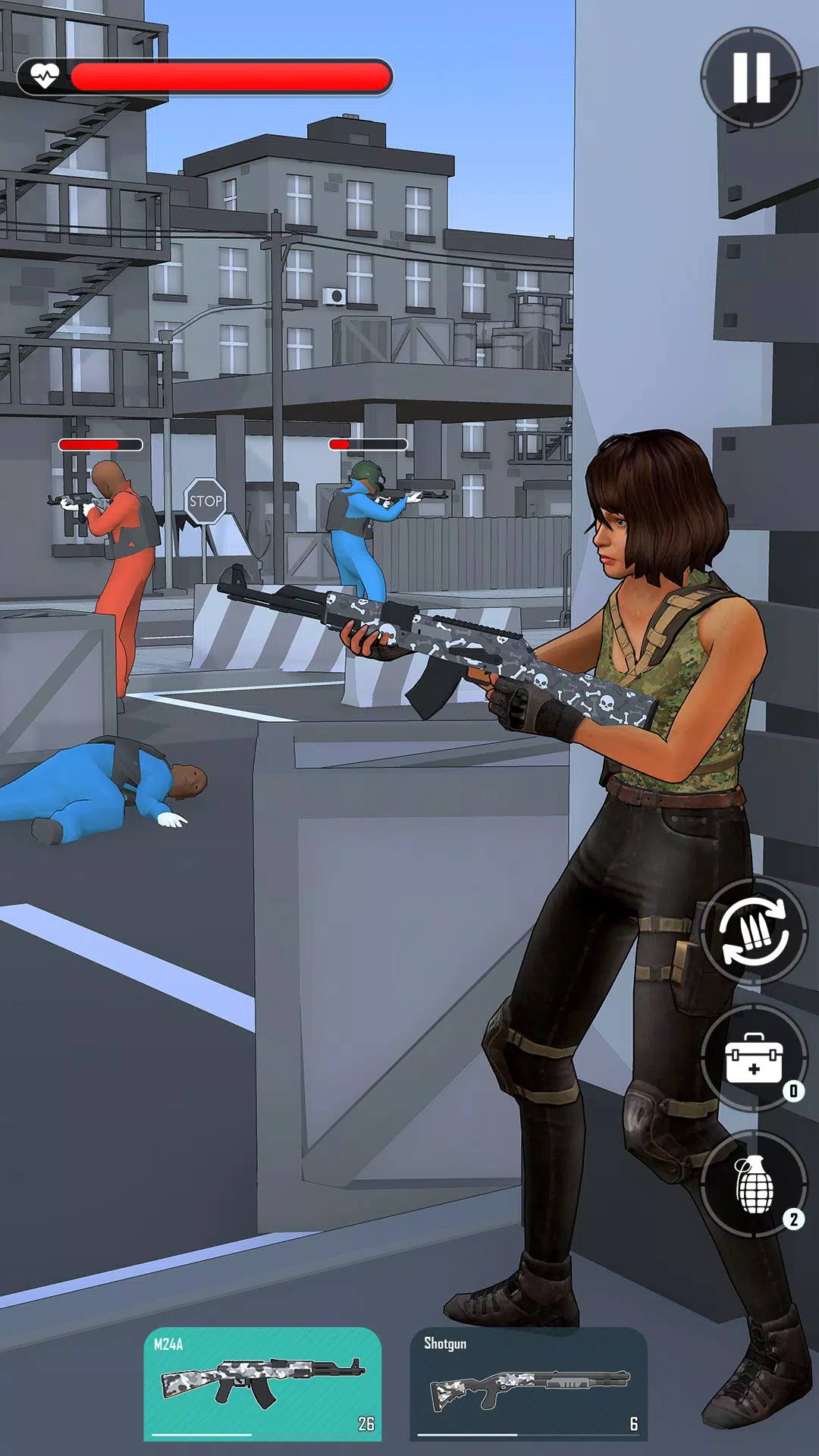 Survival Cover Hunt Shooting Screenshot 2