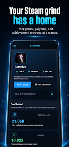 STEAMER - Achievement Tracker Screenshot 1