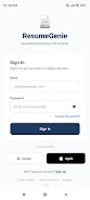 ResumeGenie Screenshot 1