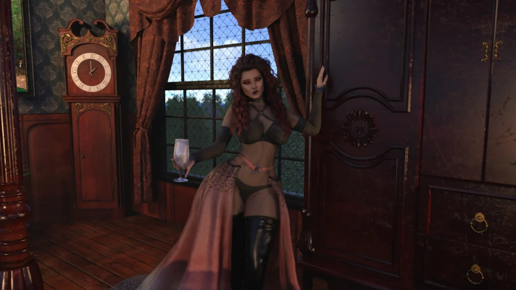 Sorceress In the Sinful Silkwood Yielding Screenshot 2