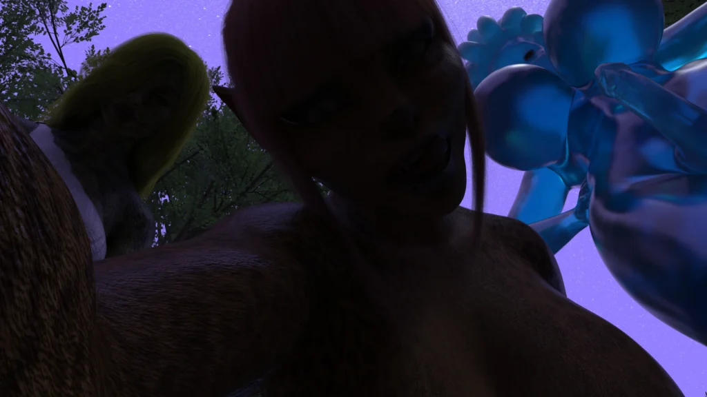 Sorceress In the Sinful Silkwood Yielding Screenshot 5