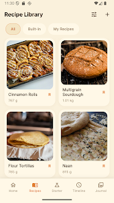 Sourdough Calculator & Journal Screenshot 2