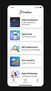 Profluo: Business Management Screenshot 1