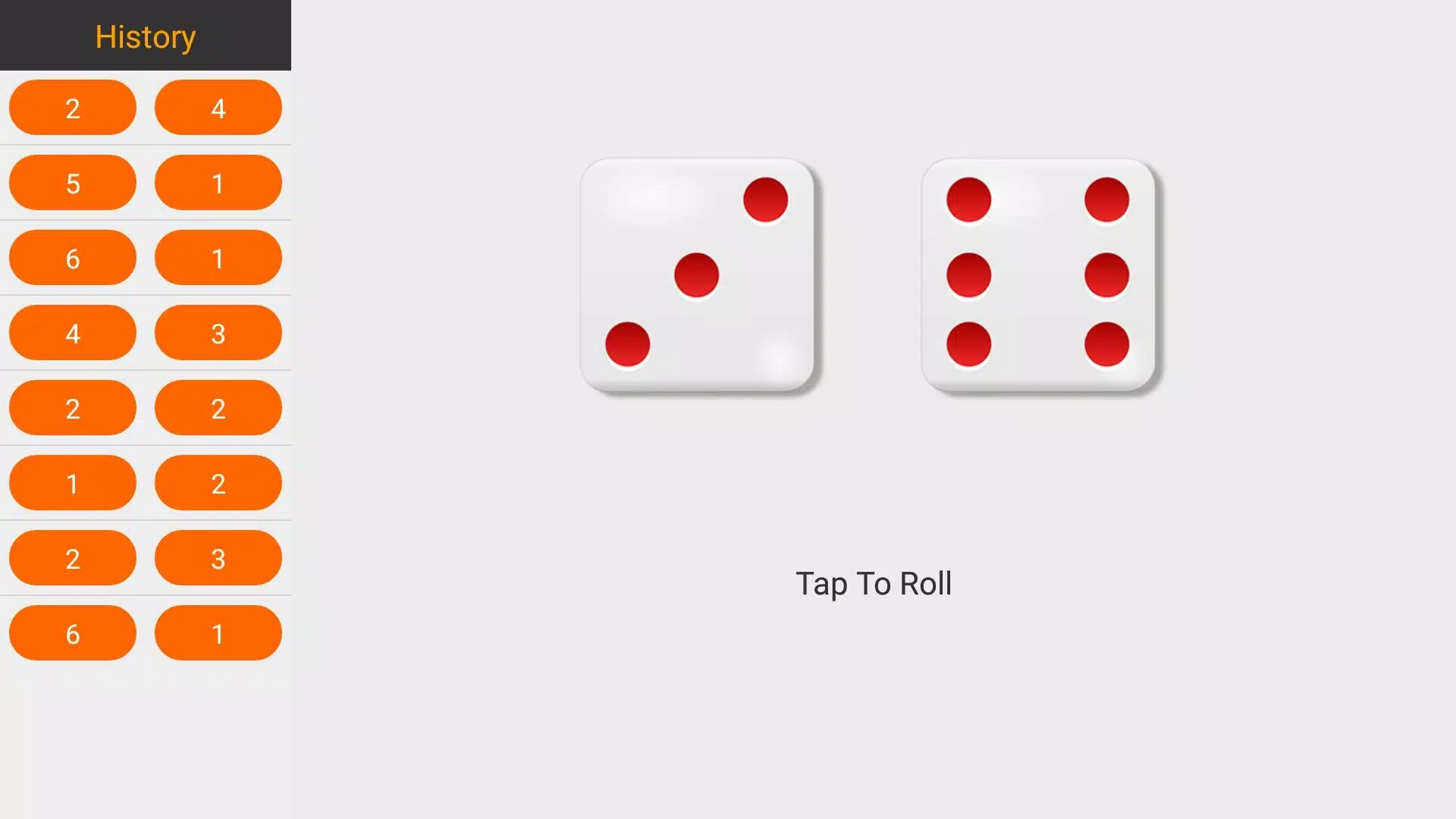 Dice Roller Screenshot 1