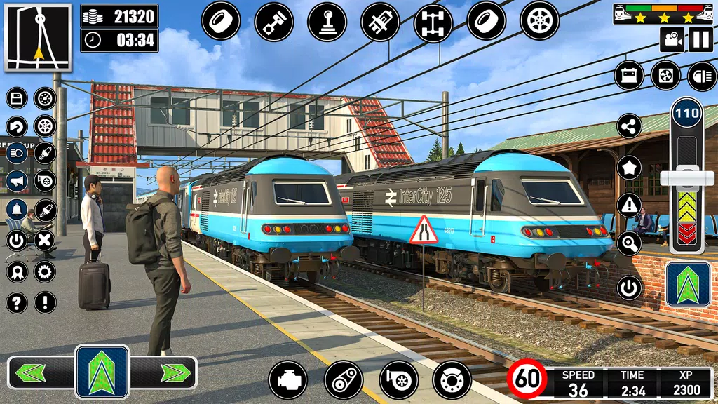 City Train Station-Train games Screenshot 3