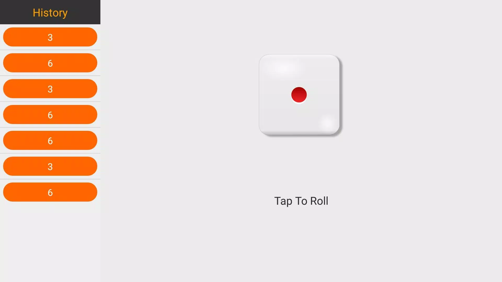 Dice Roller Screenshot 2
