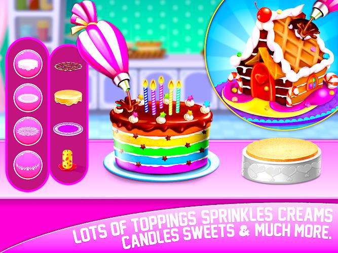 Cake Maker Sweet Bakery Games Screenshot 7