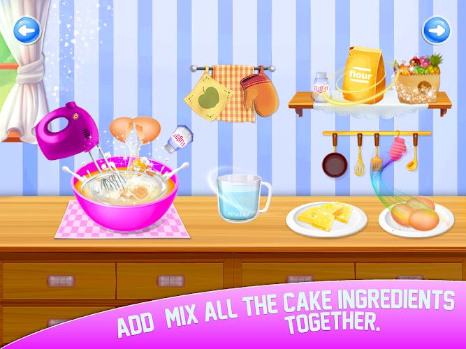 Cake Maker Sweet Bakery Games Screenshot 15