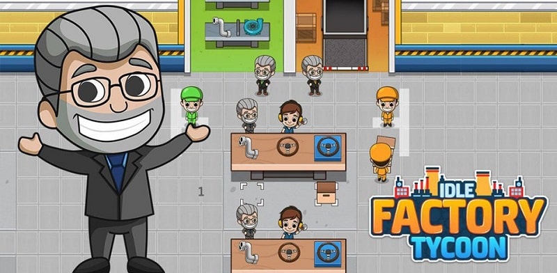 Idle Factory Tycoon Screenshot 1