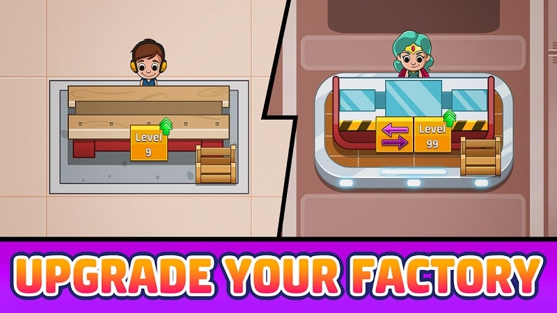 Idle Factory Tycoon Screenshot 2