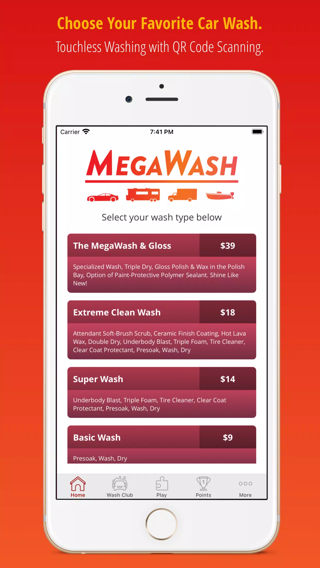 MegaWash Screenshot 2