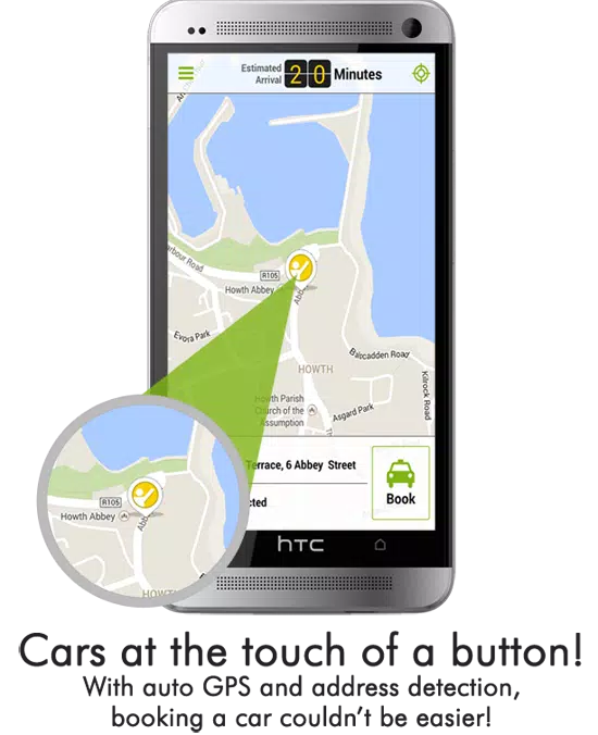 Burren Taxis App Screenshot 1