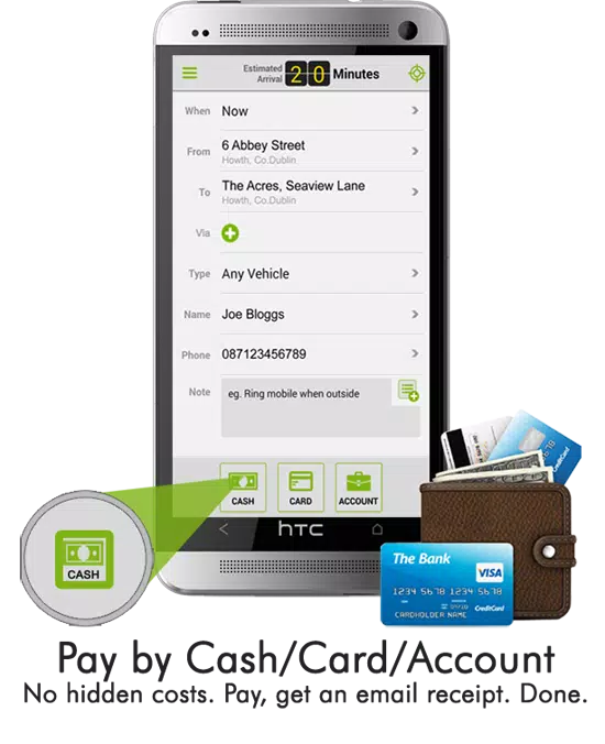 Burren Taxis App Screenshot 3